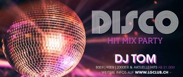 Event-Image for 'DISCO HIT MIX - 80er, 90er, 2000er & aktuelle Hits'