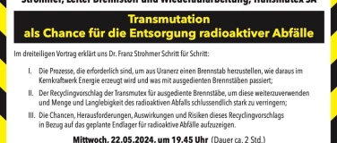 Event-Image for 'Transmutation-Chance für die Entsorgung radioaktiver Abfälle'