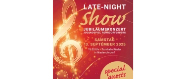 Event-Image for 'Late Night Show - 60 Jahre Jugendspiel Rohrdorferberg'
