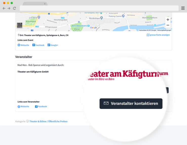 Browser Screenshot Veranstalter Kontaktieren Browser Screenshot Veranstalter Kontaktieren