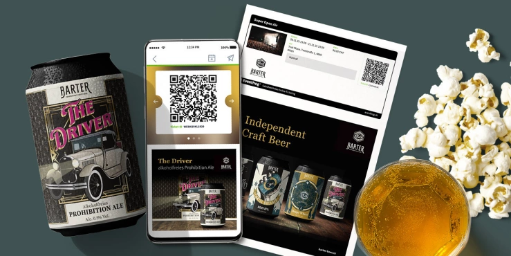 Werbepartner Barter Beer auf Tickets Werbepartner Barter Beer auf Tickets