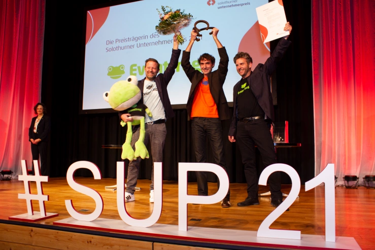 Eventfrog als Sieger des SUP21 Eventfrog als Sieger des SUP21