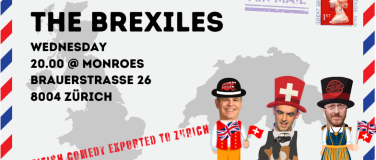 Event-Image for 'Brexiles - English Comedy Night in Zurich Kreis 4 (Copy)'
