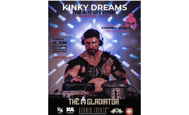 Event-Image for 'KINKY DREAMS   THE ART of FETISH  DJ ANDREW CLARK'