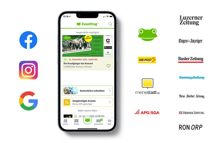 Werbeangebote bei Eventfrog