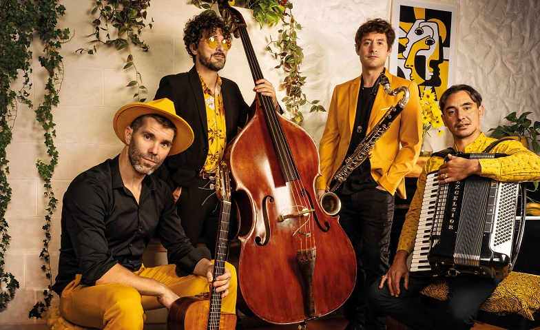 Event-Image for 'Les Fils Canouche, WORLD GIPSY JAZZ – FR, ANGERS'
