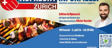 Event-Image for 'AUFRECHT ZÜRICH INFORMELL - Edition Grillplausch'